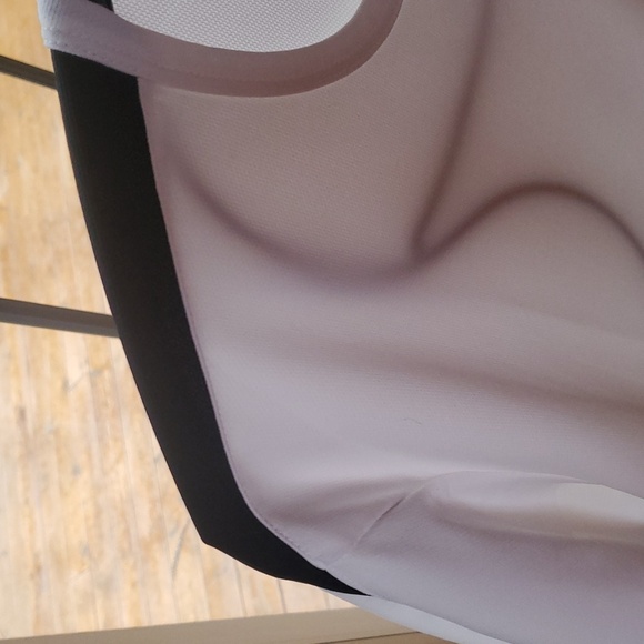 Nike DRI-FIT Running White & Black Sz. L Shirt - Picture 4 of 13